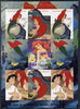 Djibouti 2008 Beijing & Vancouver Olympics - Disney - The Little Mermaid imperf sheetlet containing 8 values plus label unmounted mint. Note this item is privately produced and is offered purely on its thematic appeal