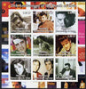 Congo 2002 25th Death Anniversary of Elvis Presley #2 imperf sheetlet containing 9 values, unmounted mint