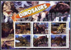 Somalia 2003 Dinosaurs large imperf sheetlet containing 6 values unmounted mint. Note this item is privately produced and is offered purely on its thematic appeal