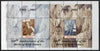 Angola 2001 Birth Centenary of Walt Disney perf s/sheets, se-tenant pair of sheetlets from uncut proof sheet, scarce thus