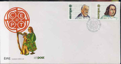 Ireland 1985 Europa - Music Year set of 2 on illustrated cover with first day cancels