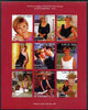 Somaliland 1999 Royal Wedding (Edward & Sophie) imperf sheetlet containing set of 9 values unmounted mint