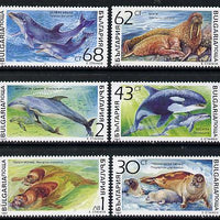 Bulgaria 1991 Marine Mammals set of 6, SG 3814-19 (Mi 3959-64 unmounted mint