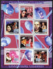 Comoro Islands 2009 Famous Singers perf sheetlet containing 6 values unmounted mint Michel 2245-50