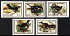 Abkhazia - Birds #1 imperf set of 5 unmounted mint