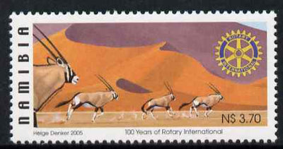 Namibia 2005 Centenary of Rotary International $3.70 (Gemsbok) unmounted mint SG 983