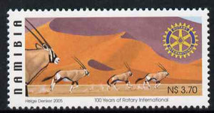 Namibia 2005 Centenary of Rotary International $3.70 (Gemsbok) unmounted mint SG 983