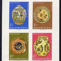 Hungary 1968 Stamp Day - Ceramics imperf m/sheet unmounted mint, as SG MS2395