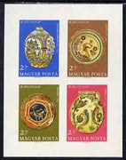 Hungary 1968 Stamp Day - Ceramics imperf m/sheet unmounted mint, as SG MS2395