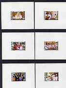 Togo 1971Togolese Religions imperf set of 6 individual deluxe sheets, unmounted mint as SG 827-32