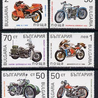 Bulgaria 1992 Motor Cycles set of 6 unmounted mint, SG 3845-50, Mi 3991-96*