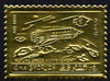 Sharjah 1972 Future Space Research perf 4r embossed in gold foil unmounted mint, as Mi 1064A
