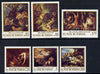Rumania 1970 Paintings in Rumanian Galleries set of 6 unmounted mint, SG 3756-61, Mi 2876-81