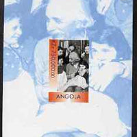 Angola 1999 Albert Einstein (with children) imperf souvenir sheet unmounted mint
