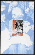 Angola 1999 Albert Einstein (with children) imperf souvenir sheet unmounted mint