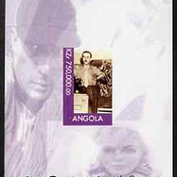 Angola 1999 Great People of the 20th Century - Walt Disney imperf souvenir sheet (Marilyn & Babe Ruth in margin) unmounted mint