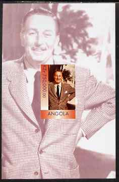 Angola 1999 Walt Disney imperf souvenir sheet unmounted mint