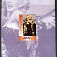 Angola 1999 Marilyn Monroe imperf souvenir sheet unmounted mint