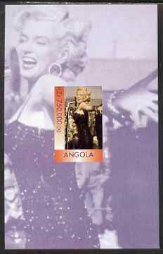 Angola 1999 Marilyn Monroe imperf souvenir sheet unmounted mint