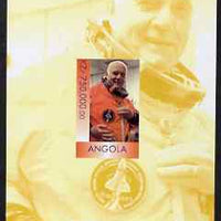 Angola 1999 John Glenn imperf souvenir sheet unmounted mint. Note this item is privately produced and is offered purely on its thematic appeal