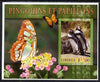 Liberia 2006 Penguins & Butterflies #4 imperf m/sheet unmounted mint