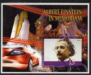 Liberia 2006 Albert Einstein In Memoriam imperf m/sheet (with Space Shuttle in background) unmounted mint