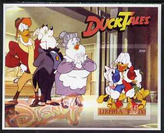Liberia 2006 Walt Disney - Duck Tales (Donald Duck) imperf m/sheet unmounted mint