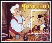Liberia 2006 Walt Disney - Pinocchio imperf m/sheet unmounted mint