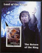 Somalia 2004 Lord of the Rings - The Return of the King #1 perf souvenir sheet unmounted mint