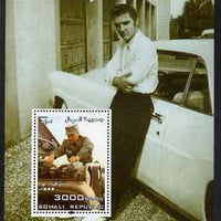 Somalia 2004 Elvis Presley #5 perf m/sheet (leaning on car) unmounted mint