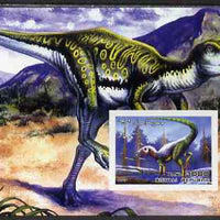 Somalia 2002 Dinosaurs imperf s/sheet #9 unmounted mint