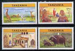 Tanzania 1997 Tourist Attractions perf set of 4 unmounted mint SG 2114-7