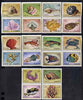 Fujeira 1972 Marine Life set of 20 unmounted mint (Mi 1019-38A)