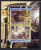 Djibouti 2008 Steam Locos #2 - Eddystone & Royal Pioneer Corps perf sheetlet containing 2 values unmounted mint