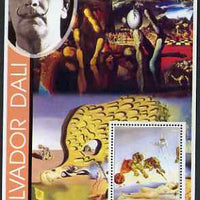 Somalia 2002 Modern Art (Salvador Dali) perf s/sheet unmounted mint