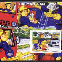 Somalia 2001 Fireman Sam #1 perf s/sheet unmounted mint