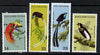 Papua New Guinea 1973 Birds of Paradise set of 4 unmounted mint, SG 237-40*