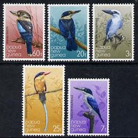 Papua New Guinea 1981 Kingfishers set of 5 unmounted mint, SG 401-5*