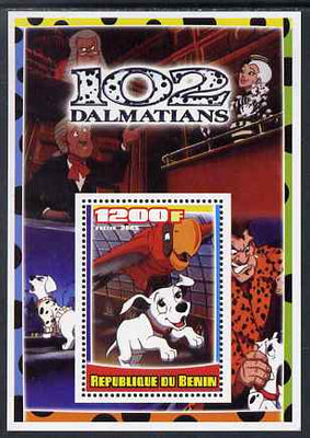 Benin 2005 Disney's 102 Dalmations #4 perf m/sheet unmounted mint. Note this item is privately produced and is offered purely on its thematic appeal