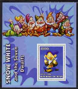 Benin 2006 Snow White & the Seven Dwarfs #04 perf s/sheet unmounted mint. Note this item is privately produced and is offered purely on its thematic appeal