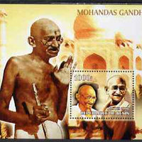 Benin 2006 Mahatma Gandhi #2 perf m/sheet unmounted mint