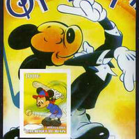 Benin 2004 75th Birthday of Mickey Mouse - Baseball & Music imperf m/sheet unmounted mint
