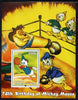 Benin 2004 75th Birthday of Mickey Mouse - Baseball & Boxing perf m/sheet unmounted mint