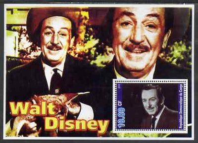 Congo 2002 Walt Disney perf s/sheet unmounted mint