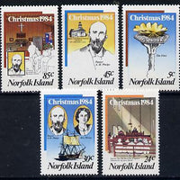Norfolk Island 1984 Christmas (Methodist Church) set of 5 unmounted mint, SG 347-51