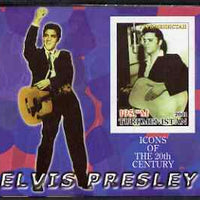 Turkmenistan 2001 Icons of the 20th Century - Elvis Presley imperf s/sheet #2 unmounted mint