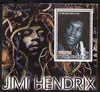 Turkmenistan 2001 Icons of the 20th Century - Jimi Hendrixperf s/sheet unmounted mint