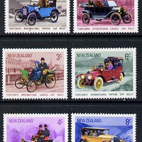 New Zealand 1972 Vintage Car Rally set of 6 unmounted mint, SG 972-77*