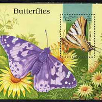 Somalia 1998 Butterflies perf miniature sheet unmounted mint. Note this item is privately produced and is offered purely on its thematic appeal