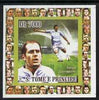 St Thomas & Prince Islands 2007 Rugby - Felipe Contepomi individual imperf deluxe sheet unmounted mint. Note this item is privately produced and is offered purely on its thematic appeal